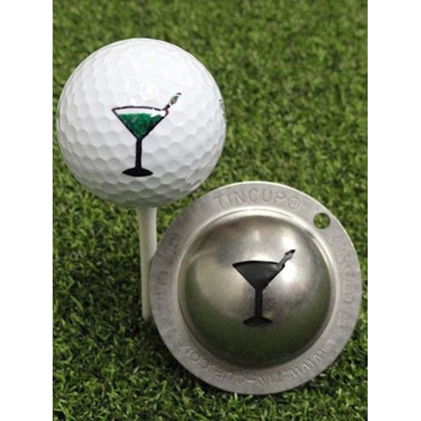 Piao Tin Cup Golf Ball Custom Marker Alignment Tool