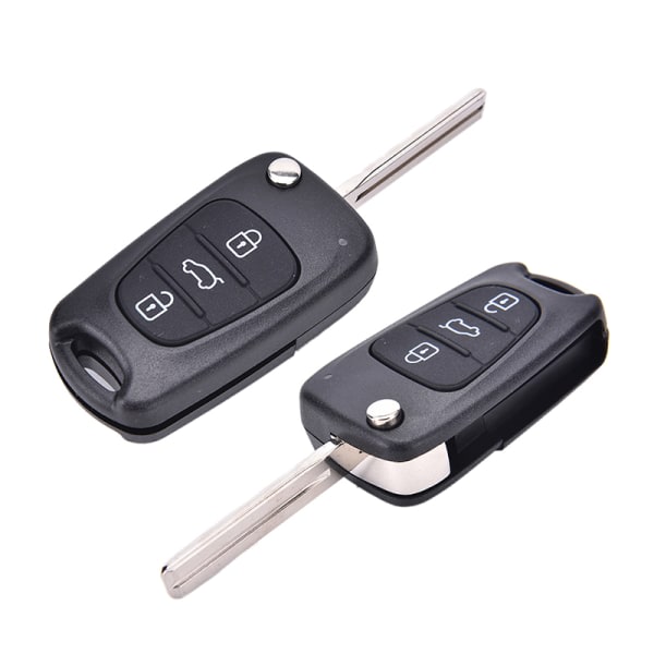 Case nyckel skal case 3 knappar Fob för Hyundai I20 I30