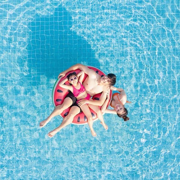 Svømmering til voksne, 120 cm svømmering sommer-flydelegetøj til vand, pool-flyder sommer-flydelegetøj til vand