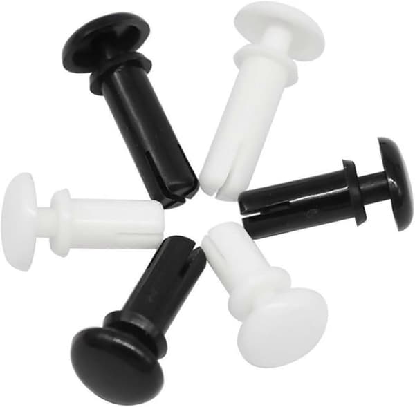 Plastnitar, Nylon Plast R Typ Expansionsnit Mutter Spänne Clip PC-kort Nitfäste