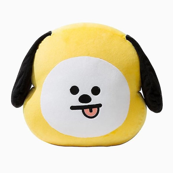 Mjuk Plyschkudde Kudde Söta Leksaker Kpop Bts Bt21 Tata Shooky Rj Suga Cookie Barn Barn Present A CHIMY CHIMY