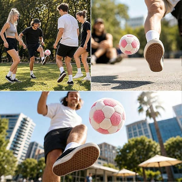 42 Panel XL Footbag Free-styles Fotbollssäck No-Bust Stitching för Hårda Sparkar C