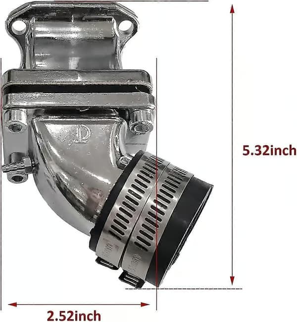 48cc/66cc/80cc Dio Reedventil-kit - Reedventil-kit - Bensindriven cykelmotor-kit