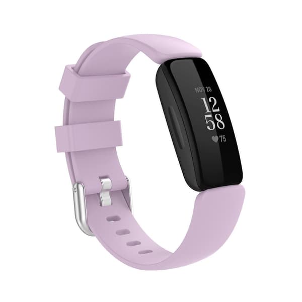 För Fitbit Inspire 2 TPE-armband Light Purple