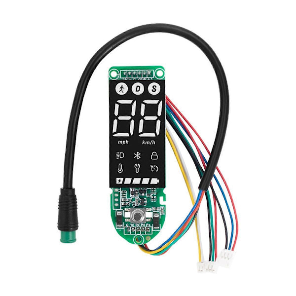 Elektrisk Scooter Instrumentpanel för MI 3 Lite Kick Scooter Panel Kretskort Ersättning Display Tillbehör