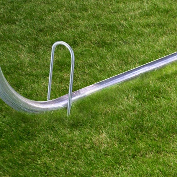 Trampoliinin tuulipaalut, galvanoidusta teräksestä valmistettu trampoliinipiippu ankkuri 12
