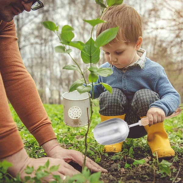 Multifunksjonell hagespade for små planter, lett og bærbar