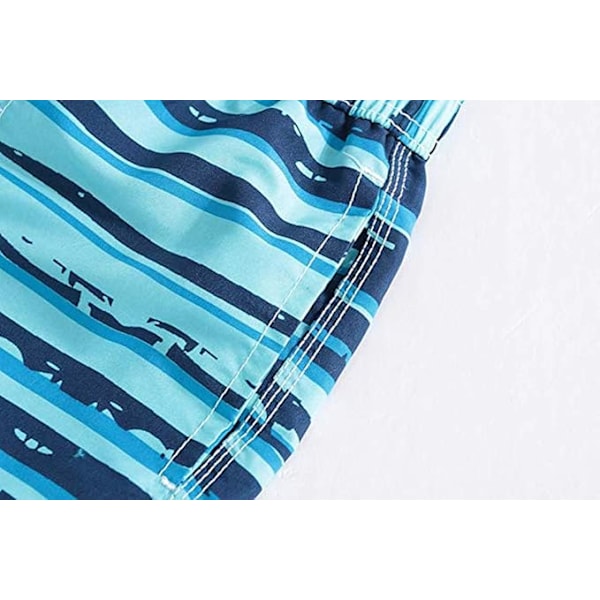 Voksen Strandshorts Menn Kvinner Gutter Jenter Badebukser Badetøy Surfing Bukser Boardshort 100-193cm Sky Blue 3-4 Years