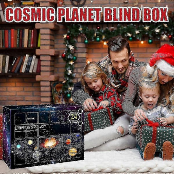 Planet Blind Box, Nedräkning 24 Dagar Julklapp Blind Box 24 Dagar Jul Blind Box