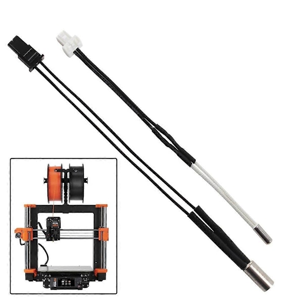För Prusa MK4 24V 40W Värmepatron Termometer Linje Kit för Prusa MK4 3D-skrivare Extruder