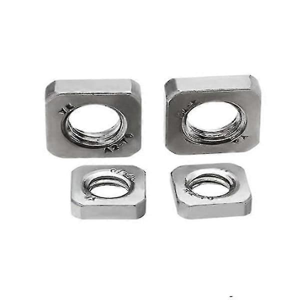 Firkantede møtrikker i rustfrit stål m5 50pcs