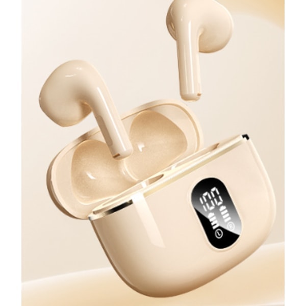 Bluetooth In-Ear Hodetelefoner, Trådløse Hodetelefoner for iPhone og Android aprikos apricot