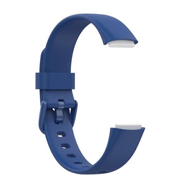 For Fitbit Luxe Silikon Klokkereim, Størrelse:S S Dark blue