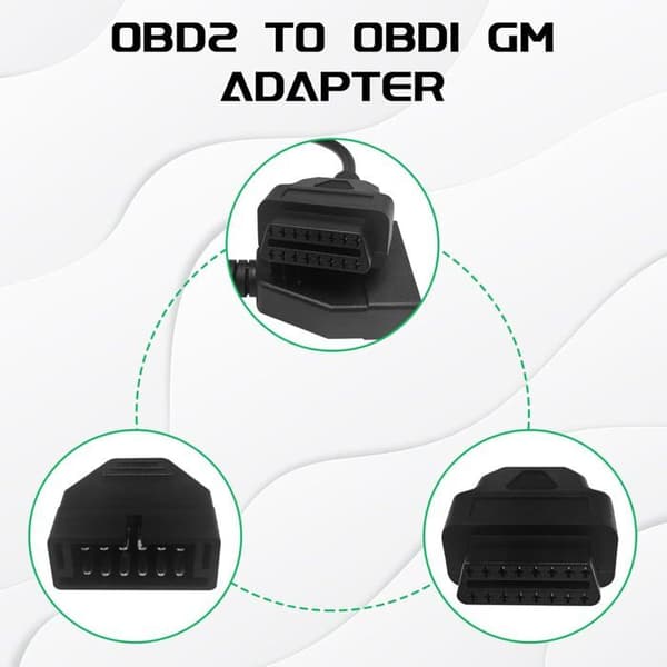 OBD1-scanner, universel OBD1 til OBD2 biladapter, OBD1-scannerkabelkodelæser