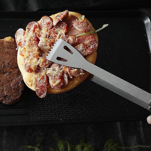 Barbecue-urter, 3 deler i rustfritt acetat