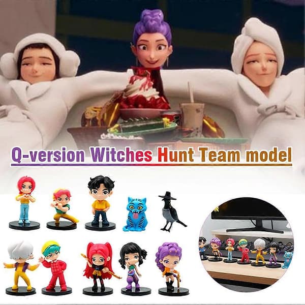 Kpop Witch Hunter Figur - Q Version Dukke - Stjerne Håndværk