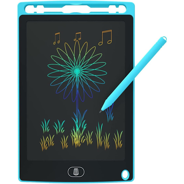 LCD Writing Tablet for Kids,8.5 Inch Drawing Doodle Board Pad Tablet Scribbler Pad, Portable Learning Educational Toys with Lock,Colourful Drawing Pad