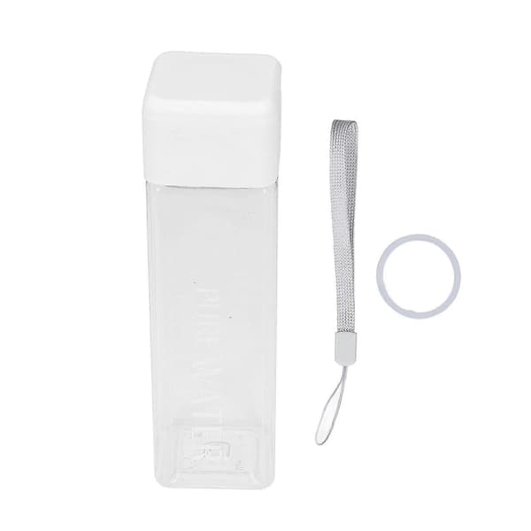 Dricksvattenflaska, 500 ml 17 oz vattenflaska bärbar vattenflaska transparent vattenflaska hög kapacitet