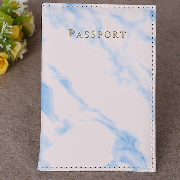Rejsepasindeholder til pasindeholder cover pung etui blå