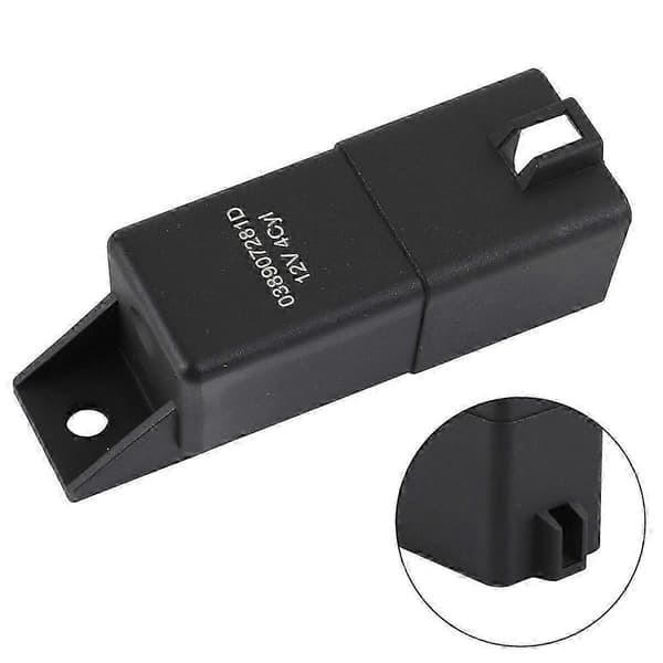 038907281D Stik Relæ Gløderør til A3 A4 1.6 1.9 2.0 Plastikstik RB6 Relæ Tilpasning 04L907281 49579