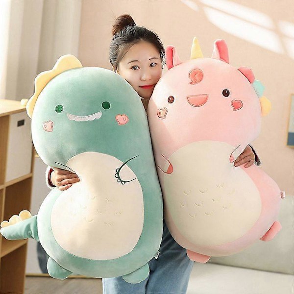 Squish Plussjdyr Kawaii Unicorn Dinosaur Løve Myk Stor Buddy Putestøtte Valentinsgave Til Barn Jente Fyllte Dyr 80cm unicorn