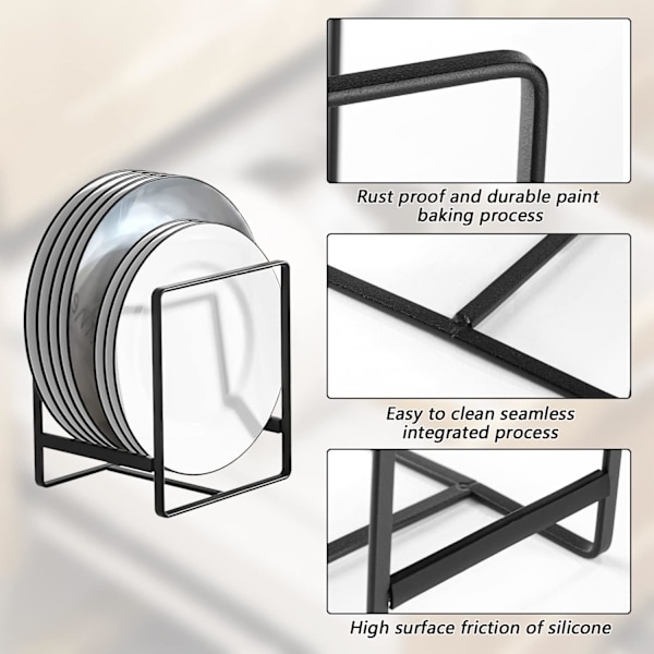 3 astiahyllyä, metalliastioiden kuivausteline, monitoiminen astiahylly, sopii keittiön kaappeihin, säilytyslautasille, ruokailuvälineille ja kattiloiden kansiin