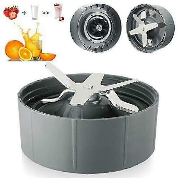 Premium Cross Extractor rustfrit stålblad base udskiftningsdel juicer tilbehørsdel passer til blender 1 stk