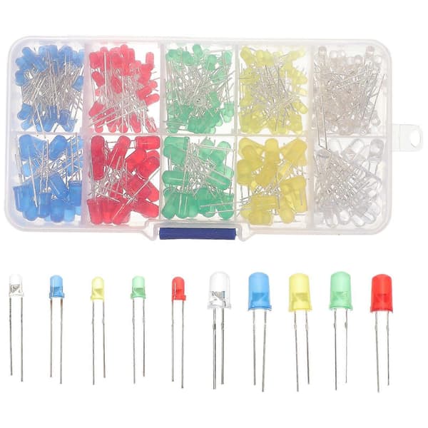1 Sæt LED Diode Assorteret Emitting Single LED Lys Lille LED Lys Til Håndværk