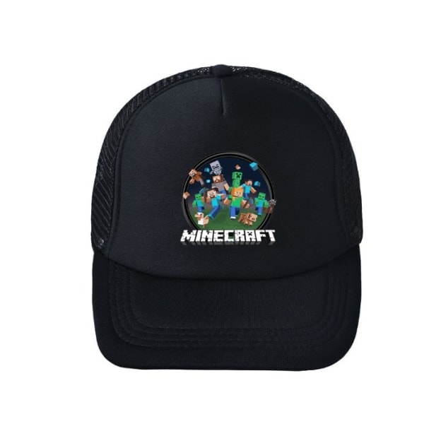 Minecraft Kasket Til Mænd Og Kvinder, Sommer, Sol, Baseballkasket, Udendørs, Mesh, Sport, Casual B