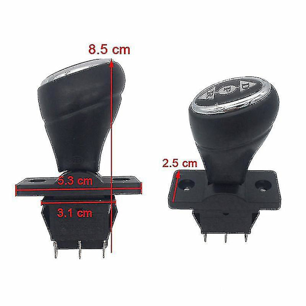 Elektrisk bryter for barnebil, fremover stopp tilbake joystick for barnebil, fotpedal gassbryter RC bil strømbryter D