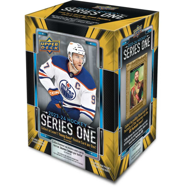 Hockeykort: Gaveeske / Blaster Box 2023-24 Upper Deck Series 1 NHL