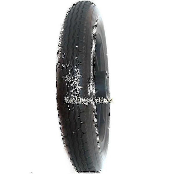 12 tuuman pyörätuolin pyörä 12 1 / 2x2 1 / 4 Pu-rengas, ilmatäyttöä ei tarvita, manuaalisen pyörätuolin takapyörä White