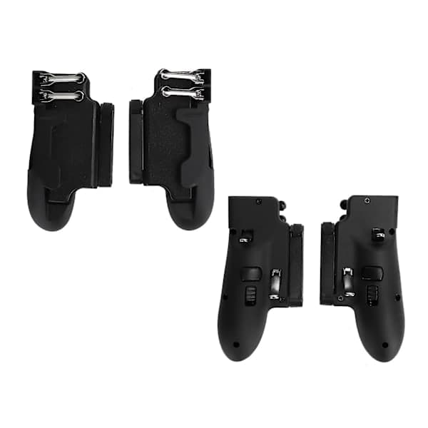 1 par universal tablet-spilcontroller med 6 fingre, spilcontrollerholder