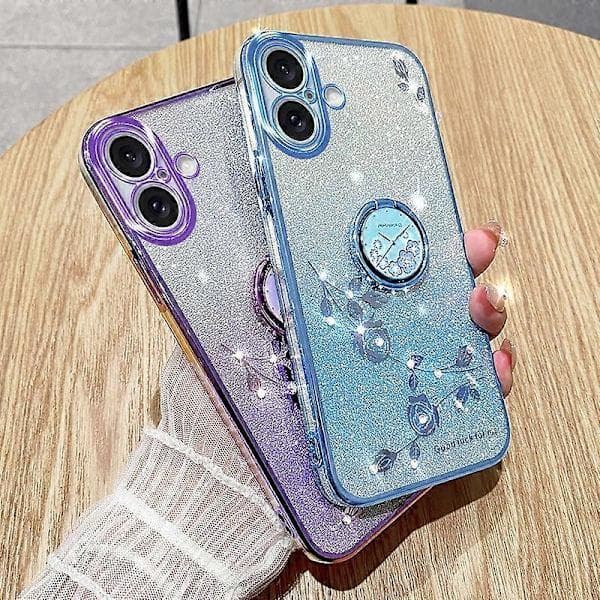 Gradient Blomsterdeksel til iPhone 16