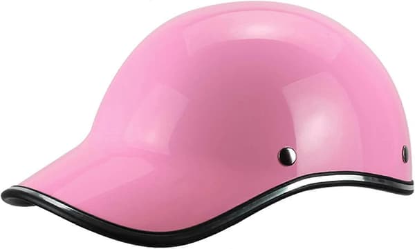 Basebollkeps Justerbart snabbspänne Halv basebollkeps Rosa