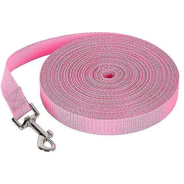 50m lemmikkikoiran talutushihna, ulkoilutalutushihna suurille koirille pink 6m*2cm