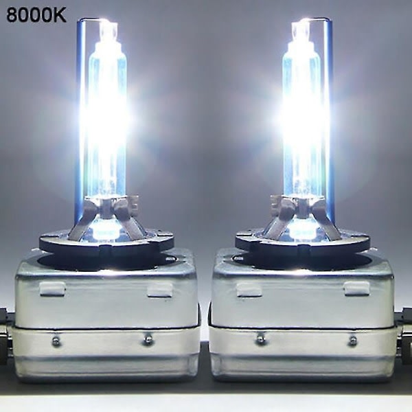 2 st D1c D1s D1r 8000k Ice Blue Hid Xenon bilstrålkastare 35w High Low