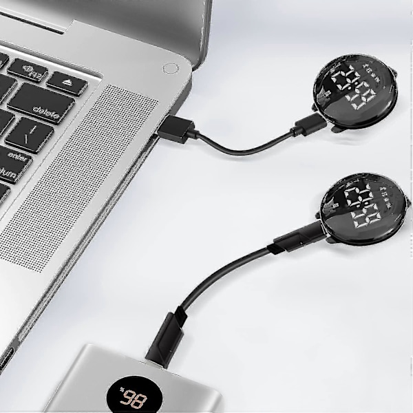 Barnklocka, Digital Klocka Kompatibel Med Pojkar Flickor, Sportklocka Med Fitness Tracker, Väckarklocka, Stoppur, Ingen App Och Vattentät, Klocka Kompatibel 38-Black-A