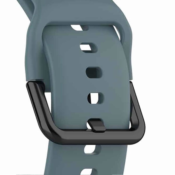 20mm Mjukt Silikon Armbandsur Armband Ersättning Kompatibel Samsung Galaxy Watch Active 2 40/44mm Midnight Blue