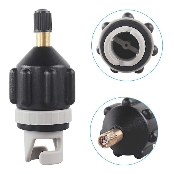 SUP Adapter Konventionel Luftpumpe SUP Adapter Til Kompressor Luftpumpe Konverter Til Kano Kajak Paddle Board Oppustelig Båd Standard Ventil Adapter Bl