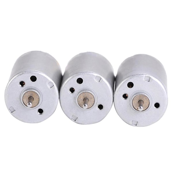 130 Moottori 3-9V Pyöreä Magneettinen RC Lentokone Laiva Auto DIY Mallilelut 3kpl