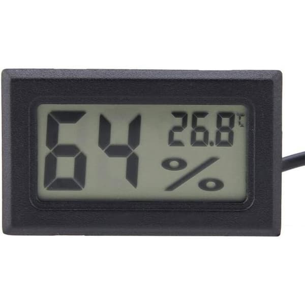 Akvarietermometer hygrometer, mini akvarietermometer hygrometer-affisch för akvarium, sköldpaddsakvarium