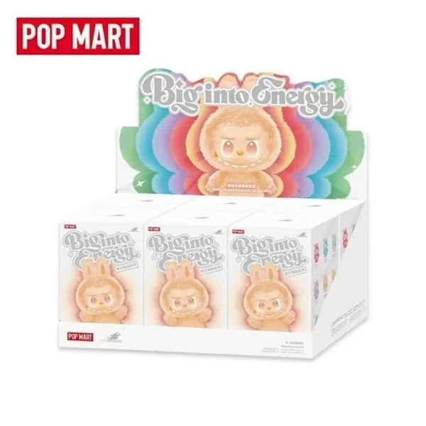 Högkvalitativ POP MART LABUBU 1.0/2.0/3.0 Monster Spännande Macaron Plyschdocka Leksak Blind Box LABUBU 3.0 red