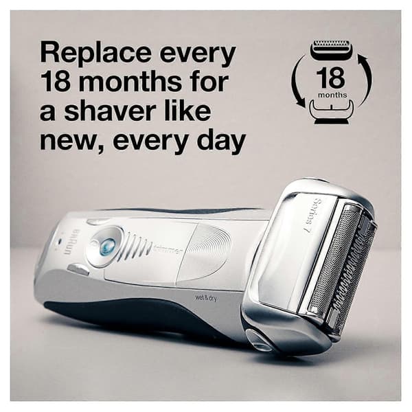 Braun Series 7 70S erstatningshode til elektrisk barbermaskin – sølv