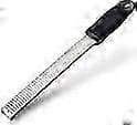 Håndrive Zester Sort 32 cm Rustfrit stål Tåler opvaskemaskine Citron Chokolade Ost Ayana's