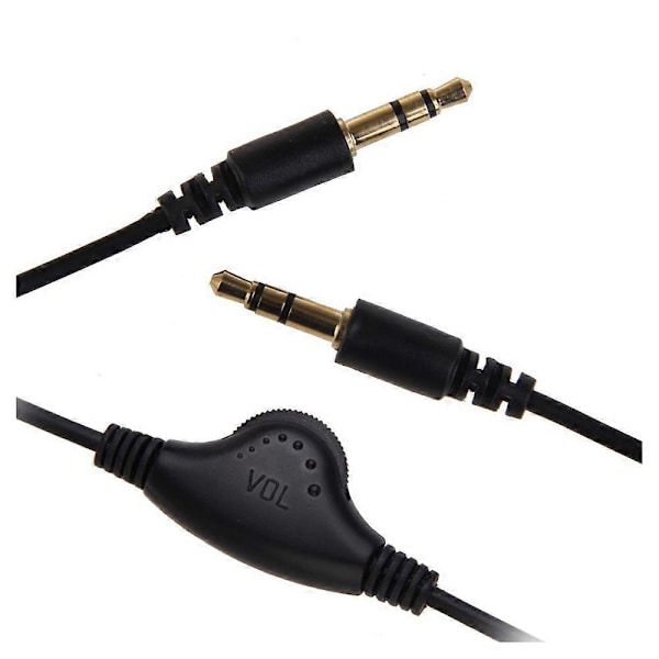 3.  5mm hann til hann jack-kabel med volumkontroll (1M) for eller i bilen ( / / / / BlackBerry / / Motolora / / / )