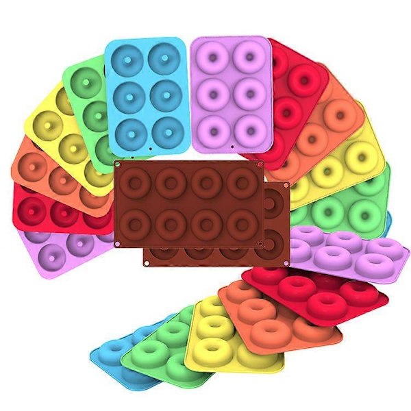 Donut Silikoneform Blue