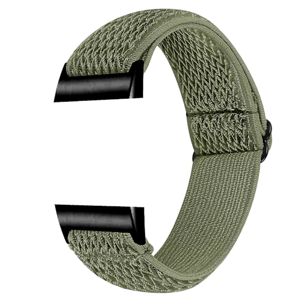 Elastiskt klockarmband för Fitbit Charge 3/3 SE/4, justerbart armband med svart kontakt Turquoise Style E Fitbit Charge 3