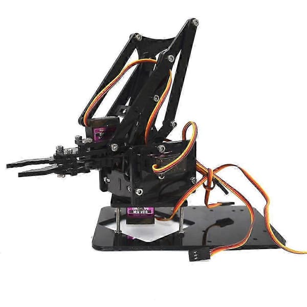 Fuld Akryl Programmerbar Arm Mekaniske Arme Robotklo