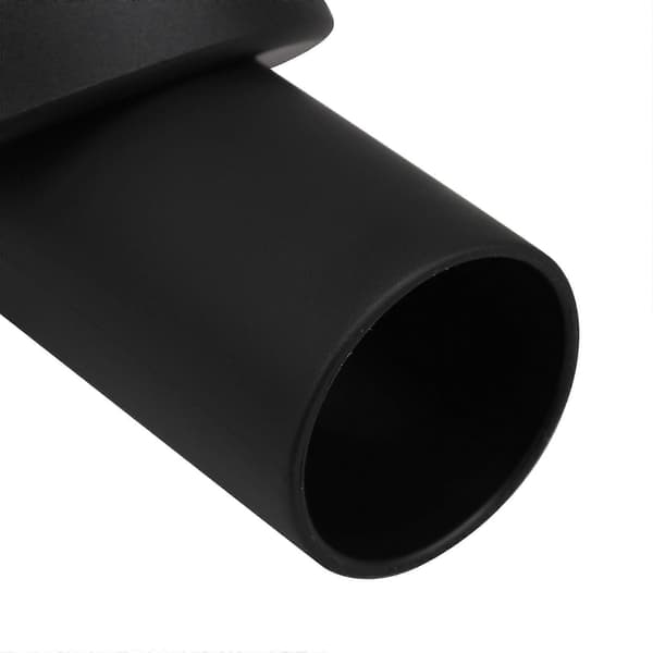 Svart dammsugarrundborste Sug 32 mm innerdiameter 25 mm längd